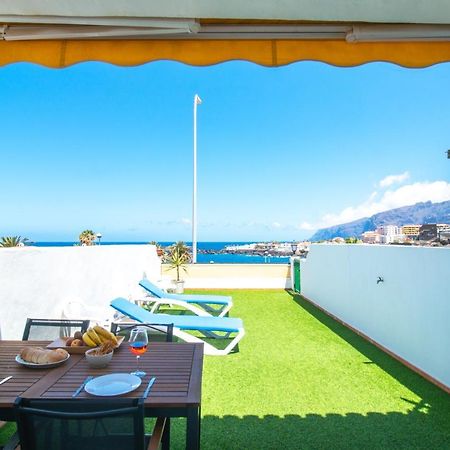 Apartamento El Varadero Grande terrasse ensoleillée face à la mer Puerto de Santiago  Exterior foto
