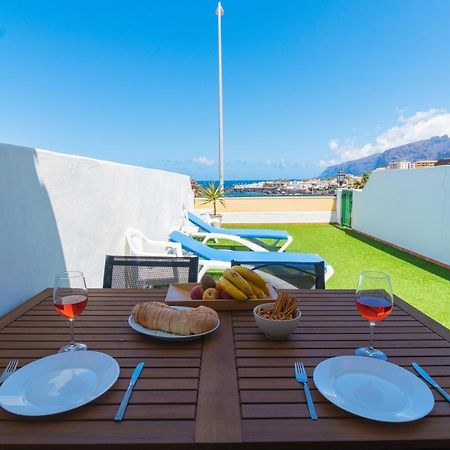 Apartamento El Varadero Grande terrasse ensoleillée face à la mer Puerto de Santiago  Exterior foto